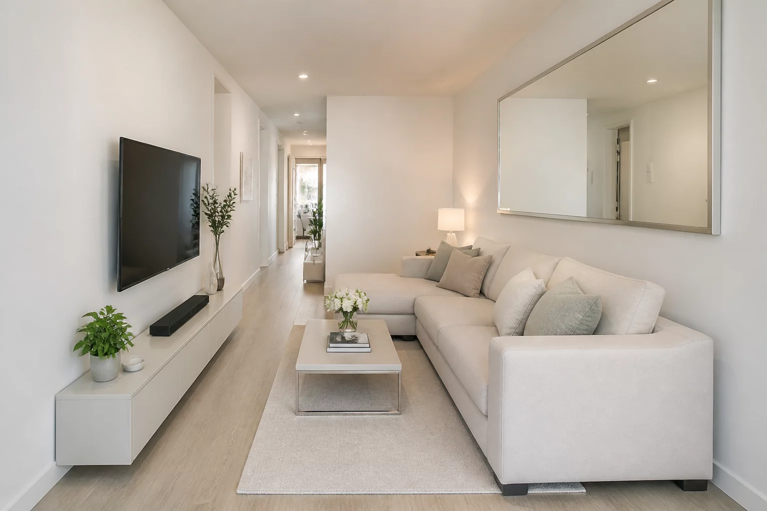 Narrow Living Room Solutions
