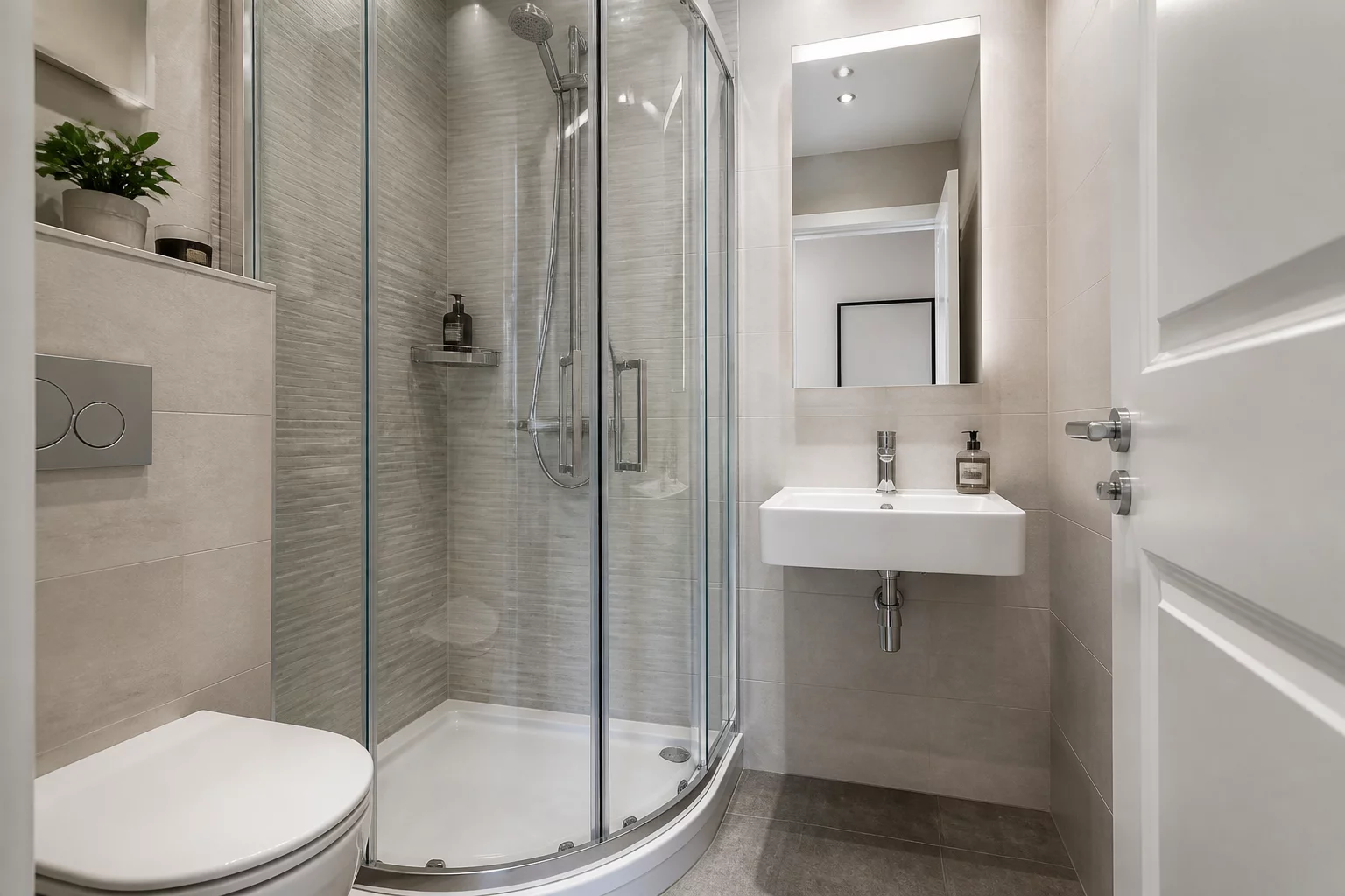 Small Bathroom Configurations Layout Diagram